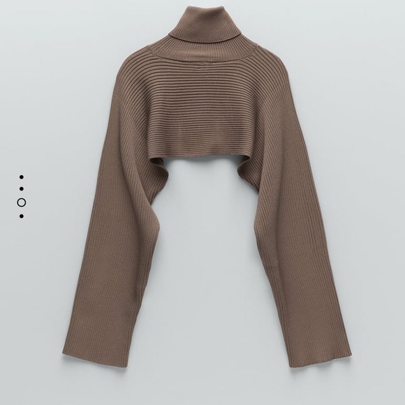 GORGEOUS ZARA NWT Arm Warmer Sweater - Picture 12 of 16